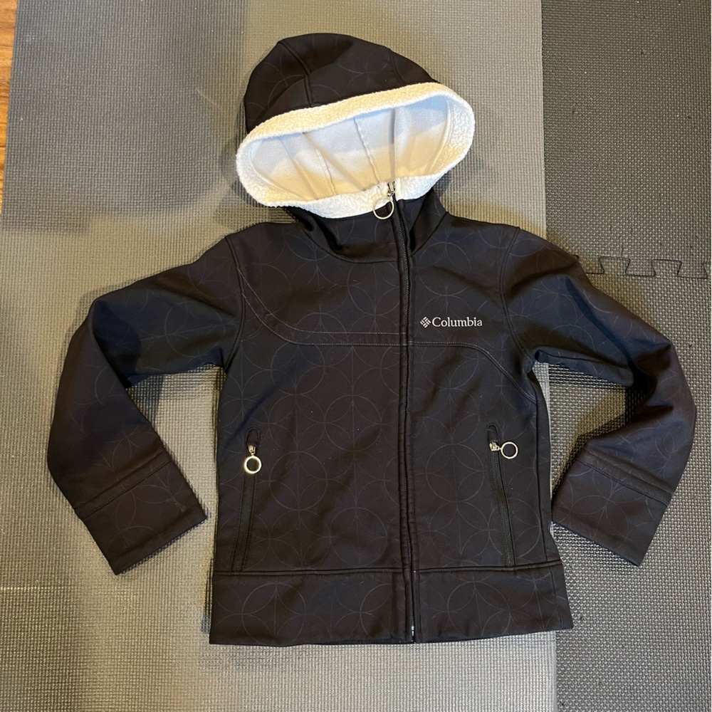 Youth girls Columbia Fleece lined Jacket